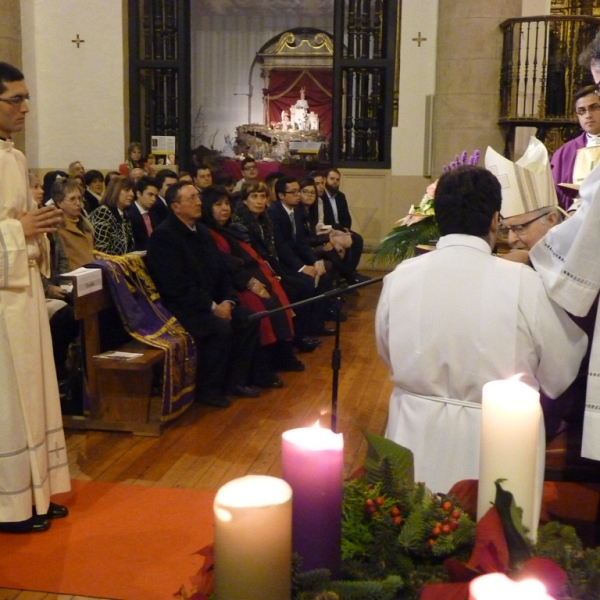 Ordenación de diácono de Agustín Crespo