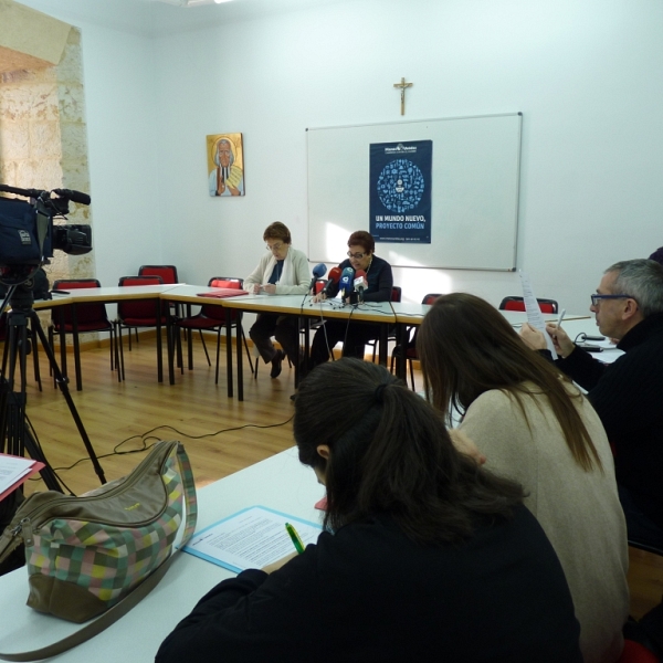 Presentación de la campaña de Manos Unidas en rueda de prensa