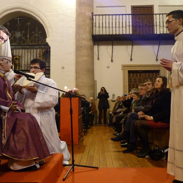 Ordenación de diácono de Agustín Crespo