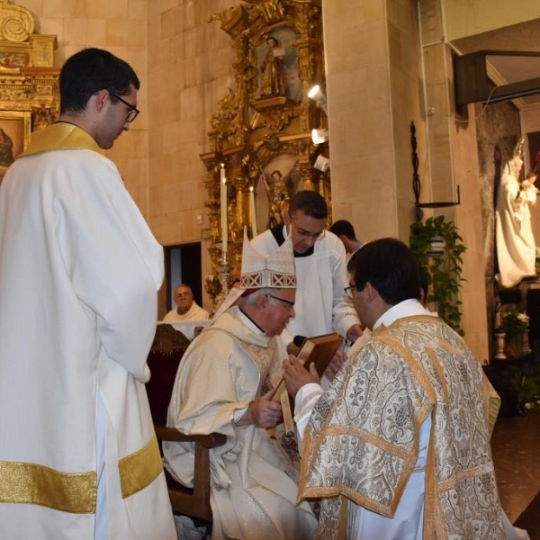 Ordenación de diácono de Juan José Carbajo y Millán Núñez