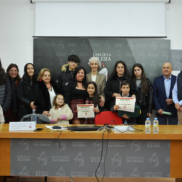 Entrega de premios de la delegación diocesana de enseñanza.