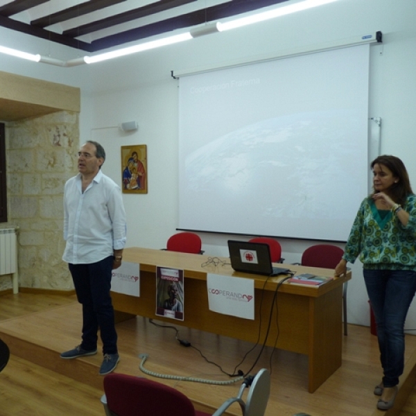 Antonio J. Martín presenta a Patricia Cazorla