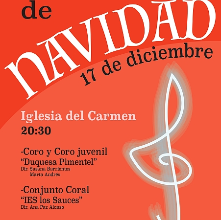 Concierto de Navidad en la iglesia del Carmen de Renueva. Benavente. 20:30h