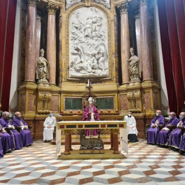 Miércoles de ceniza en la catedral