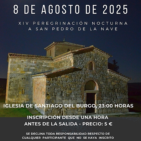 XIV Peregrinación Nocturna Zamora – San Pedro de la Nave