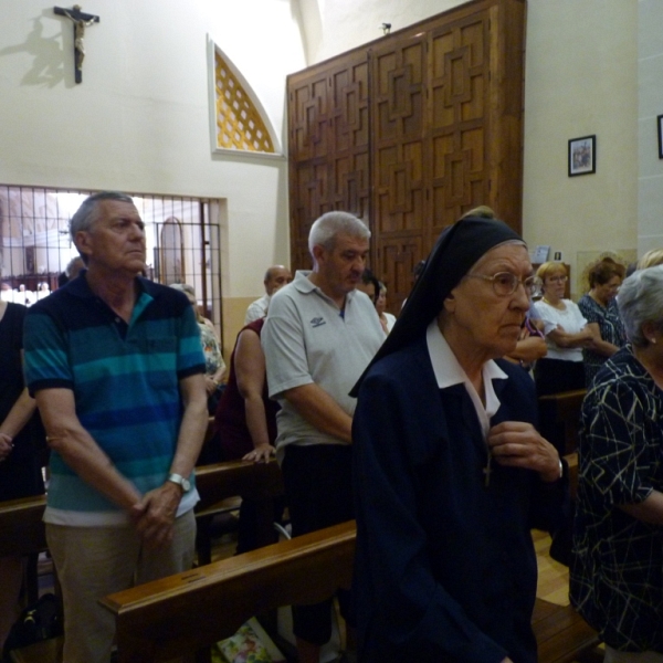 Celebración de Santo Domingo en el convento de las Dominicas Dueñas