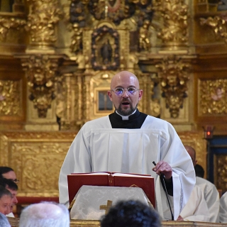 La iglesia de San Andrés reúne al presbiterio zamorano en torno a la Misa Crismal