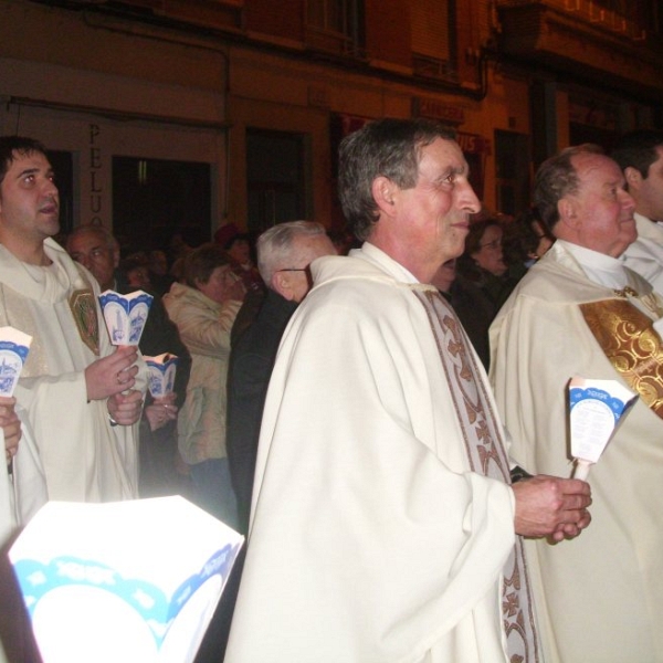 Procesión de la Virgen de Lourdes