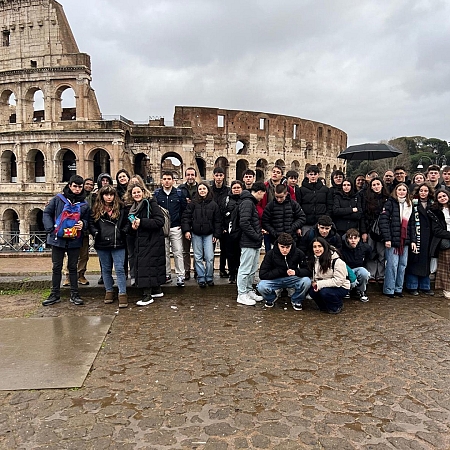 Cerca de cien alumnos de Religión de Zamora participan en un viaje formativo a Roma
