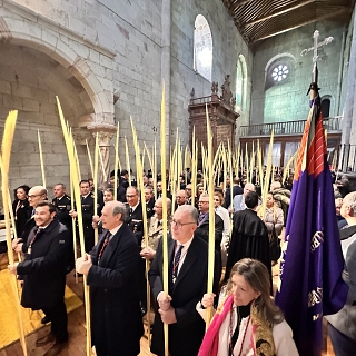 El obispo, Fernando Valera llama a Zamora a entrar en la Semana Santa con esperanza y caridad