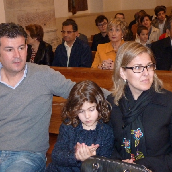 Eucaristía en la iglesia de San Andrés