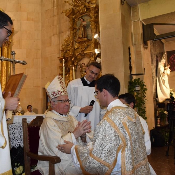 Ordenación de diácono de Juan José Carbajo y Millán Núñez