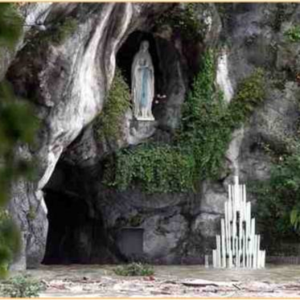 Tremendas inundaciones que ha sufrido Lourdes el pasado fin de semana