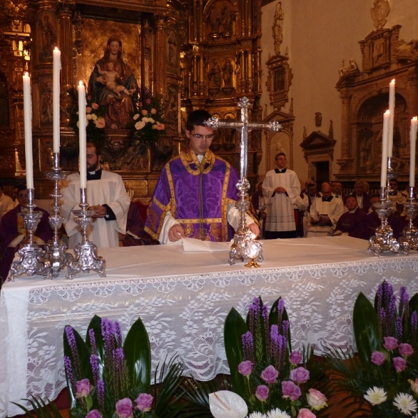 Ordenación de diácono de Agustín Crespo