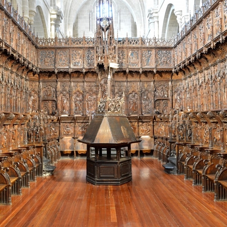 La sillería coral de la Catedral de Zamora