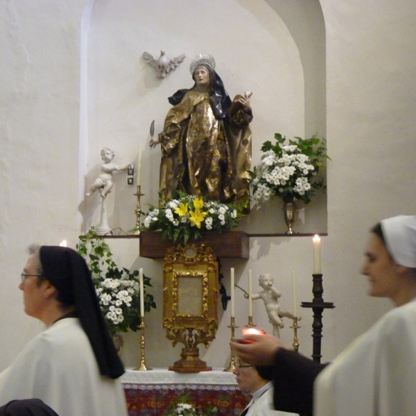 Apertura del Año Teresiano en el Carmelo de Toro