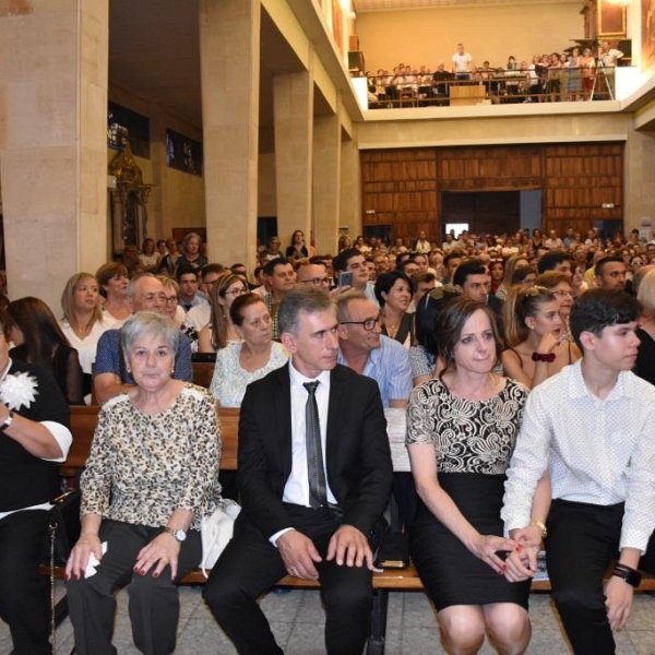 Ordenación de diácono de Juan José Carbajo y Millán Núñez