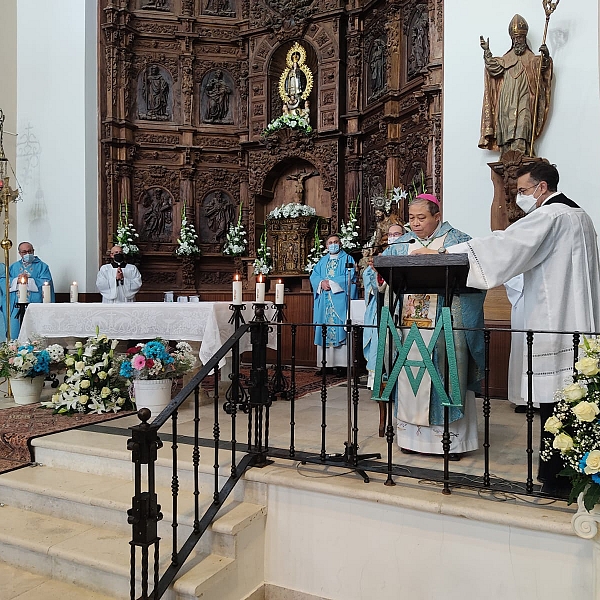 Bernardito Auza, nuncio de Su Santidad el Papa, preside en Villalpando la fiesta de la Inmaculada