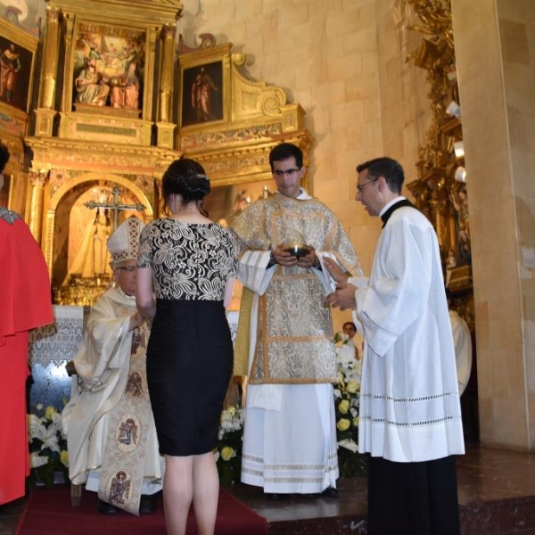 Ordenación de diácono de Juan José Carbajo y Millán Núñez