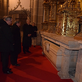 Los obispos de Castilla y León visitan la catedral de Palencia