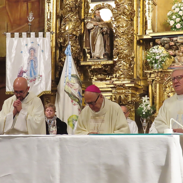 La Diócesis de Zamora honra a Ntra. Señora de Lourdes en el Dia Mundial del Enfermo