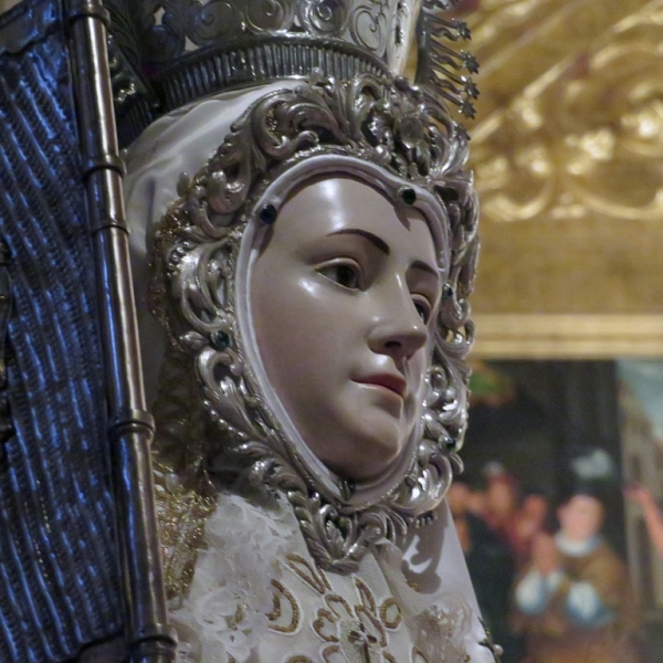 Salida de la Virgen de la Concha (Romería La Hiniesta)