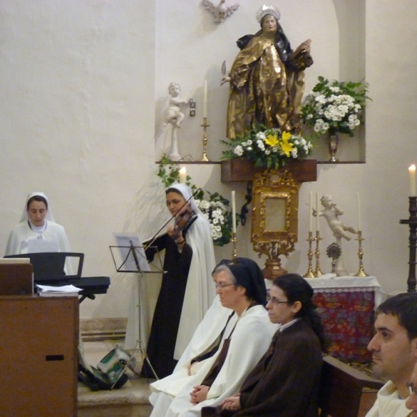 Apertura del Año Teresiano en el Carmelo de Toro