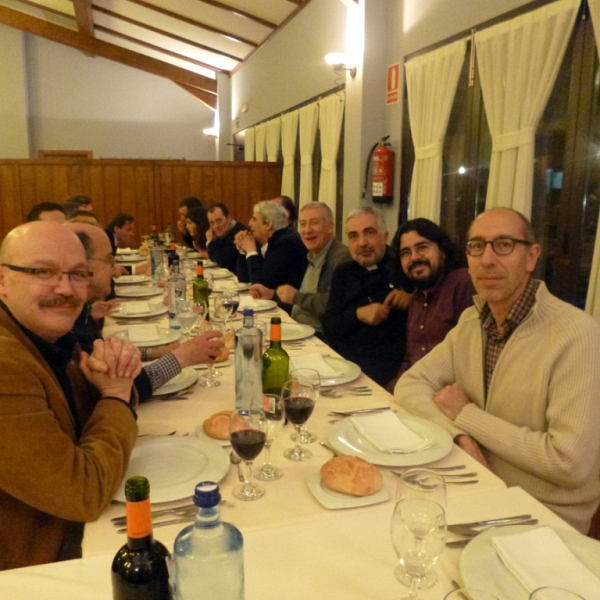 Cena de las cofradías con el obispo