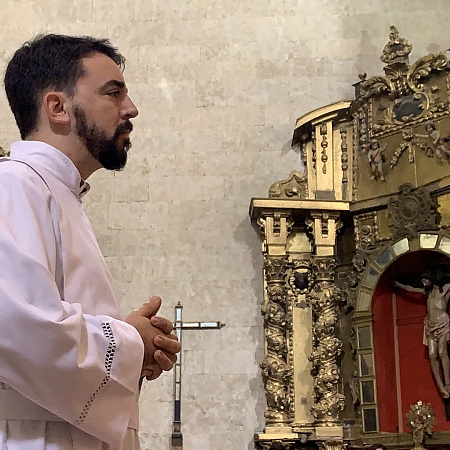 Javier Prieto., nuevo diácono de la diócesis de Zamora