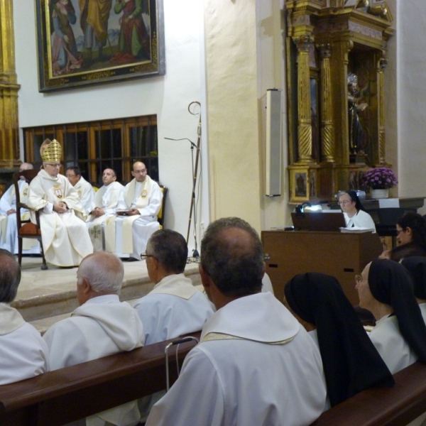 Apertura del Año Teresiano en el Carmelo de Toro