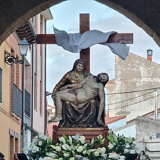 La cofradía de La Dolorosa de Villalpando cumple medio siglo de existencia