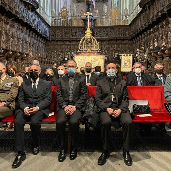 El obispo, pregonero de la Semana Santa de Astorga