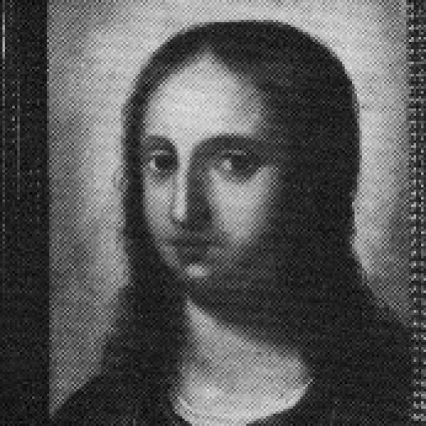 Pintura de Cristo Salvador de la Capilla de San Bartolomé de Toro