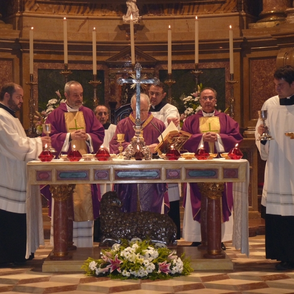 Eucaristía en la Catedral