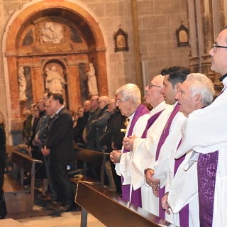 Zamora se despide de Uriarte con la celebración de la misa en la catedral