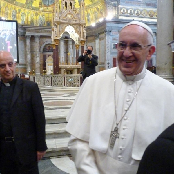 Tercer día: retiro con el papa Francisco