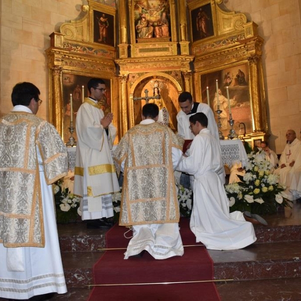 Ordenación de diácono de Juan José Carbajo y Millán Núñez