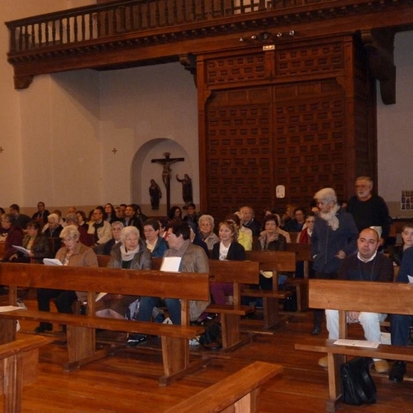 Conferencia de Luis Ventura y eucaristía