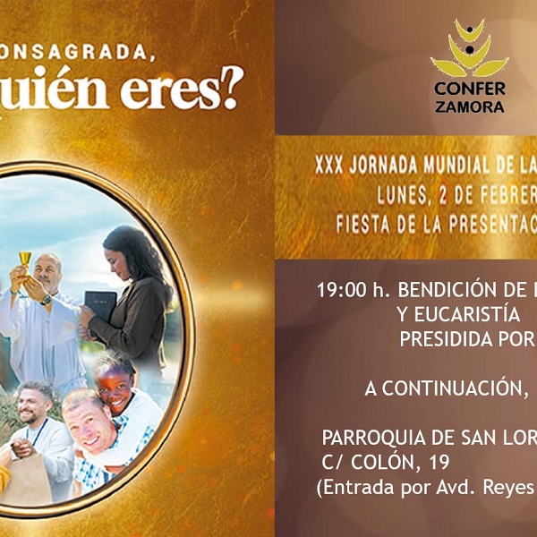 La Iglesia de Zamora se reúne para celebrar la Jornada de la Vida Consagrada