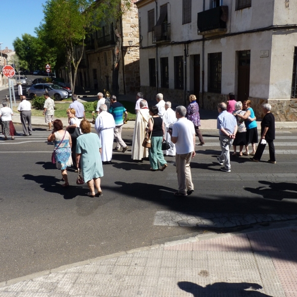 Celebración de Santo Domingo en el convento de las Dominicas Dueñas