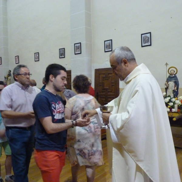 Celebración de Santo Domingo en el convento de las Dominicas Dueñas