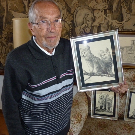 Exposición de dibujos de Gabriel Benavides