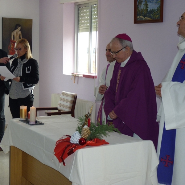 El Obispo preside la eucaristía en Proyecto Hombre