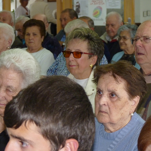 Signo jubilar del arciprestazgo de Sayago en la residencia de Fermoselle