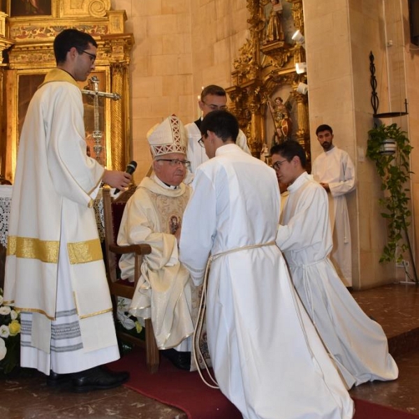 Ordenación de diácono de Juan José Carbajo y Millán Núñez