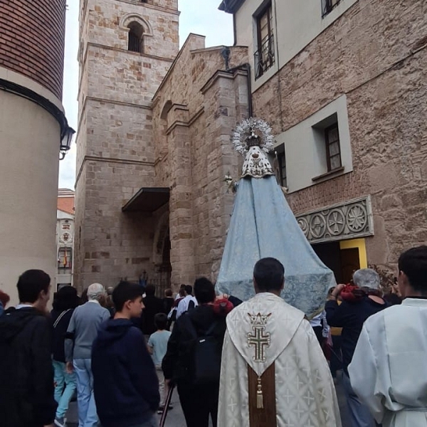 Procesión virgen de la Concha