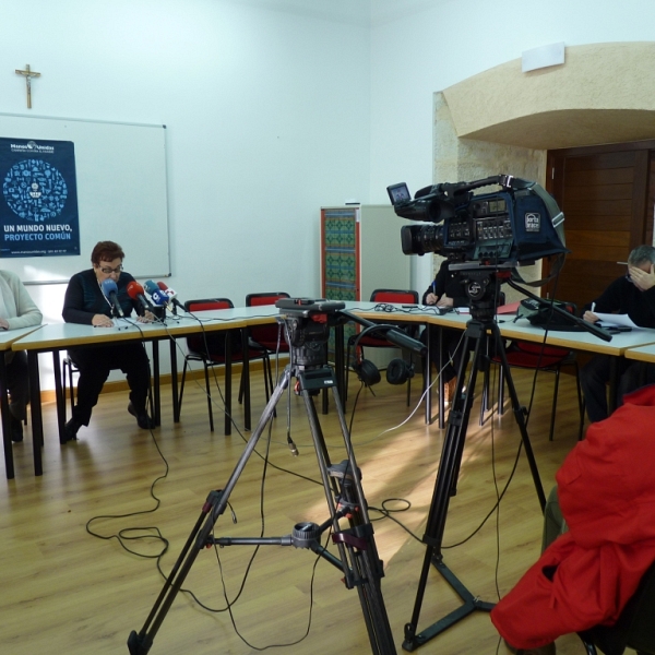 Presentación de la campaña de Manos Unidas en rueda de prensa