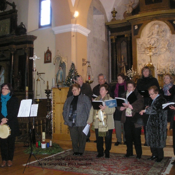 Recital de villancicos en Manganeses de la Lampreana