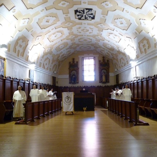 Celebración de Santo Domingo en el convento de las Dominicas Dueñas