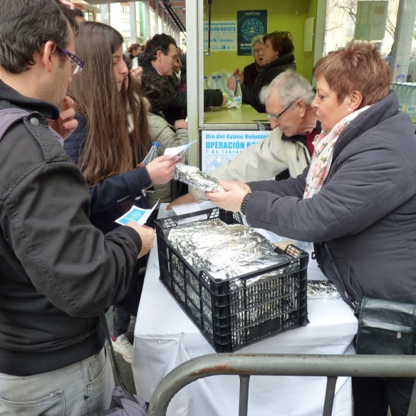 Manos Unidas 2014: operación bocata, Misa y campaña